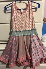 Matilda Jane Size 4 Year Double Ruffle Dress FREE Shipping
