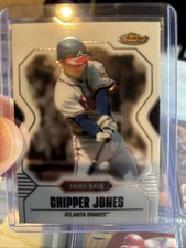 2007 Topps Finest - Chipper Jones #3
