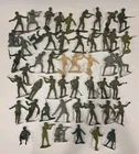 Lot of 50 - 6 Inch - Vintage Louis Marx 1963  - Tim mee - Army Men – US / Japan