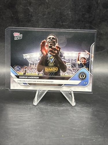 Markus Anderson RC 1st MLS Goal - 2025 MLS Topps NOW - Card 53