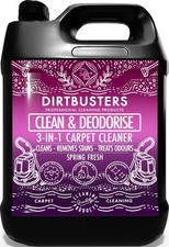 Dirtbusters Carpet Shampoo Cleaner Solution (5L) Clean & Deodorise With Stain 5.74 per litre