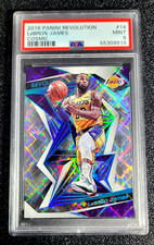 2019 PSA 9 MINT LEBRON JAMES SP /100 REVOLUTION COSMIC G6540