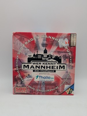 Wer Kennt Mannheim Quiz Spiel Gesellschaftsspiel Familienspiel Ungespielt Selten