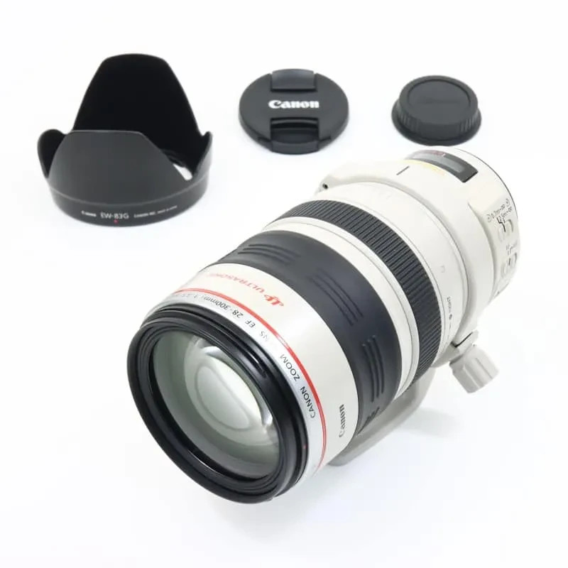 Near Mint Canon EF 28-300mm F/3.5-5.6 L IS USM Zoom Lens Made In