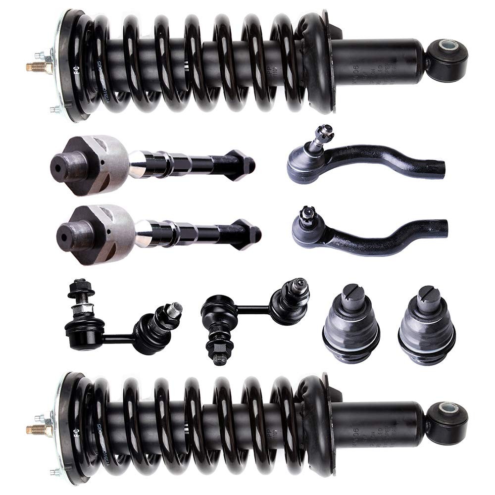 Front End Suspension Kit 10pcs 2005-2014 Nissan Frontier