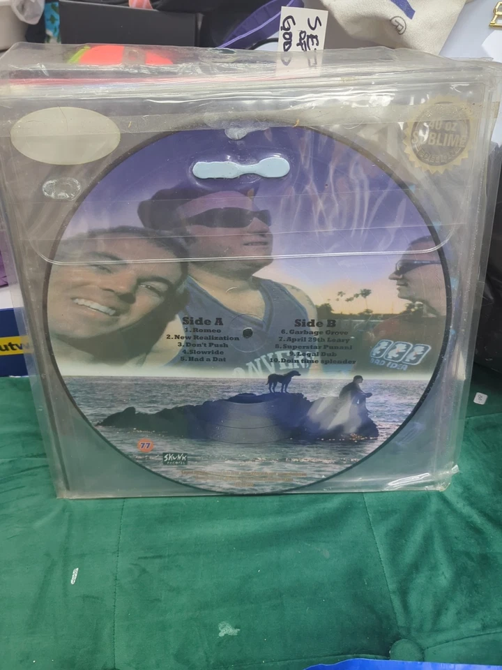 SUBLIME - Second Hand Smoke - PICTURE DISC Limited Edition LP Vinyl Record - Image 2 of 2
