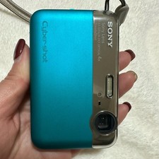 Sony Cyber-shot DSC-J10 16.1 MP Digital Camera 4x Zoom Built-in Flash - Blue