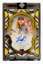 Rhett Lowder 2025 Topps Transcendent Collection Reds RC Rookie Showcase Auto /25
