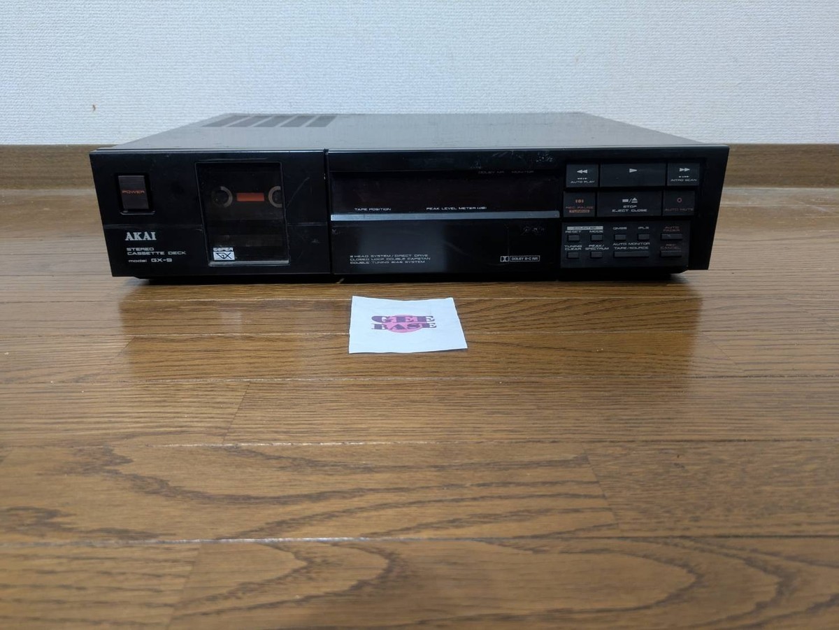 AKAI GX-9 3-Head Stereo Cassette Deck Working | Top of the Line