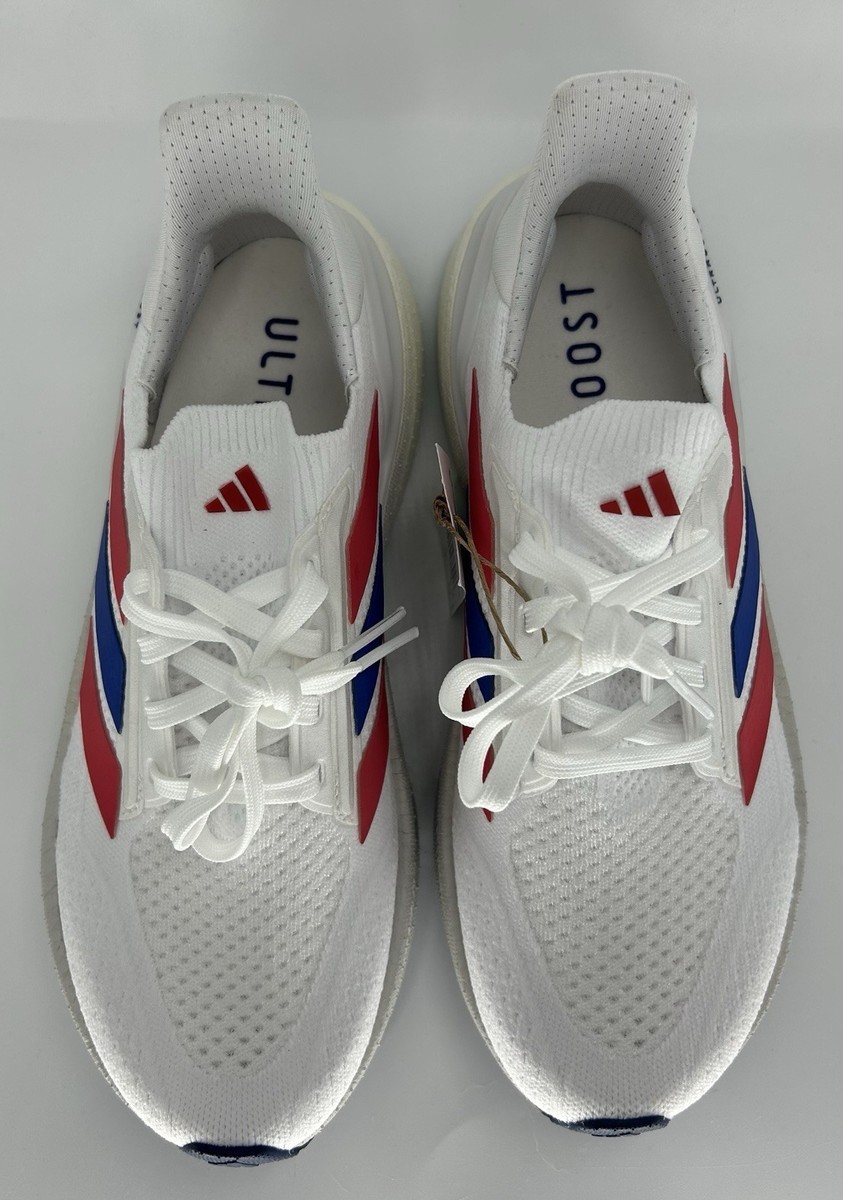Adidas UltraBoost 5X Men’s Shoes Cloud White Style JH9040 USA Blue Red Size 12 Adidas UltraBoost 5X Men main image 4