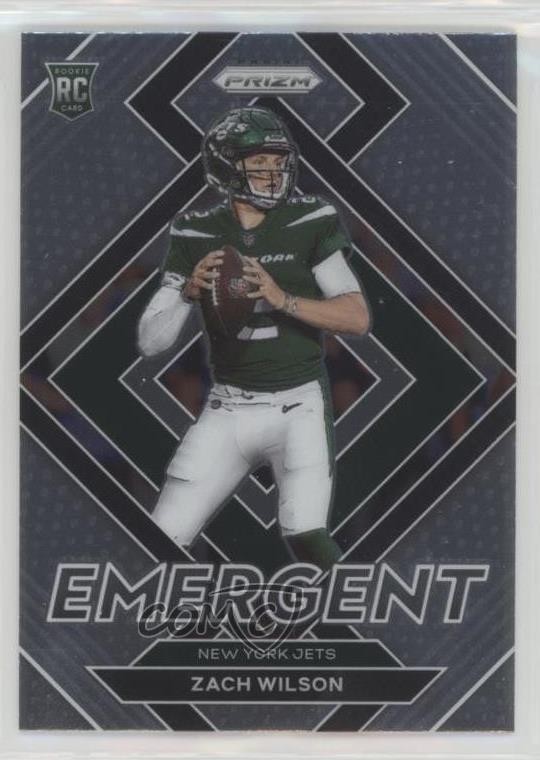 2021 Panini Prizm Emergent Zach Wilson #E-2 kr0