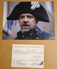 Russell Crowe. Genuine Signed Certified Photo. Les Miserables. Gladiator.