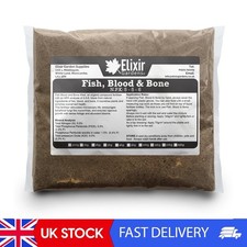 Fish, Blood & Bone Meal | Organic Fertiliser | 2.5kg Bag | Treats Over 35sqm 8.00 per kilo
