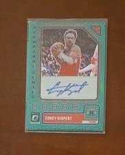 Corey Kispert 2023-24 Panini Donruss Optic Signature Series #SS-KIS Wizards
