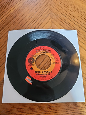 Buck Owens We're Gonna Get Together/ Everybody Needs Somebody 45RPM Vinyl Record