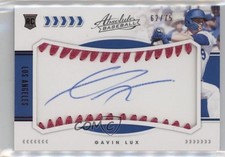 2020 Absolute Rookie Baseball Material Signatures Pink /75 Gavin Lux Auto 8d4