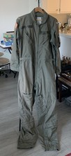 USAF Coveralls Flyers Men Summer Fire Resistant Sage Green 27P Size 42L