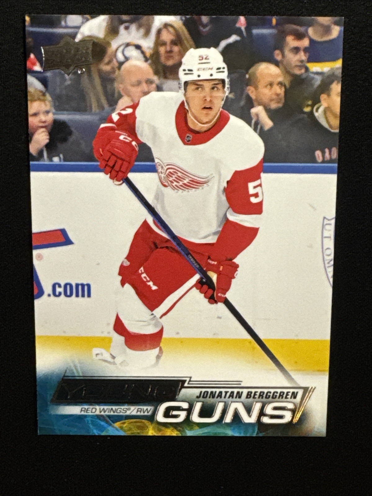 22-23 UD Extended Series Hockey Young Guns 705 Jonatan Berggren