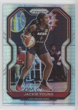 2021 Panini Prizm WNBA Hyper Prizm Jackie Young #47 00zd