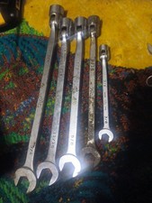 Mac Tools 5 Piece Combination Flex-head Box Wrench Mix Set 12 Point