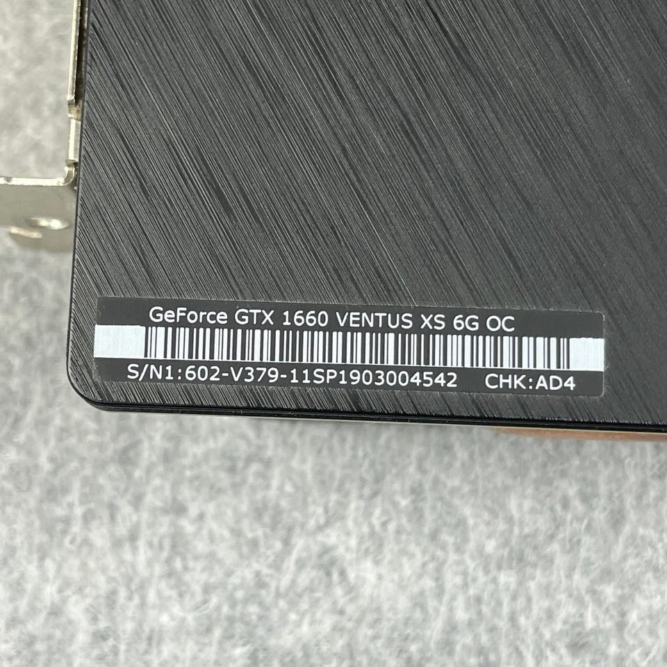 MSI NVIDIA GeForce GTX 1660 Ventus XS 6GB OC GDDR6 Graphics Card - Image 3 of 4