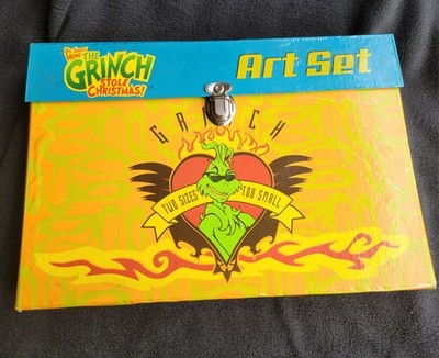 Dr. Seuss How The Grinch stole Christmas Art Set 2000 Complete