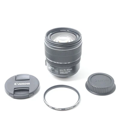 Objectif zoom Canon EF-S 15-85 mm F/3,5-5,6 IS USM pour monture ef [Presque... - Photo 1/4