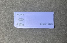 Sony Genuine Memory Stick 32MB MEGABYTE MSA-32A Camera Memory Card