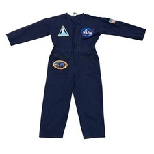 Vintage NASA Jumpsuit Youth 8 Blue Space Shuttle Astronaut Costume 90s Vintage NASA Jumpsuit Youth 8 Blue Space Shuttle Astronaut Costume 90s - Image 1
