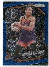 2024 Panini Prizm WNBA #44 Alyssa Thomas Blue Velocity Prizms