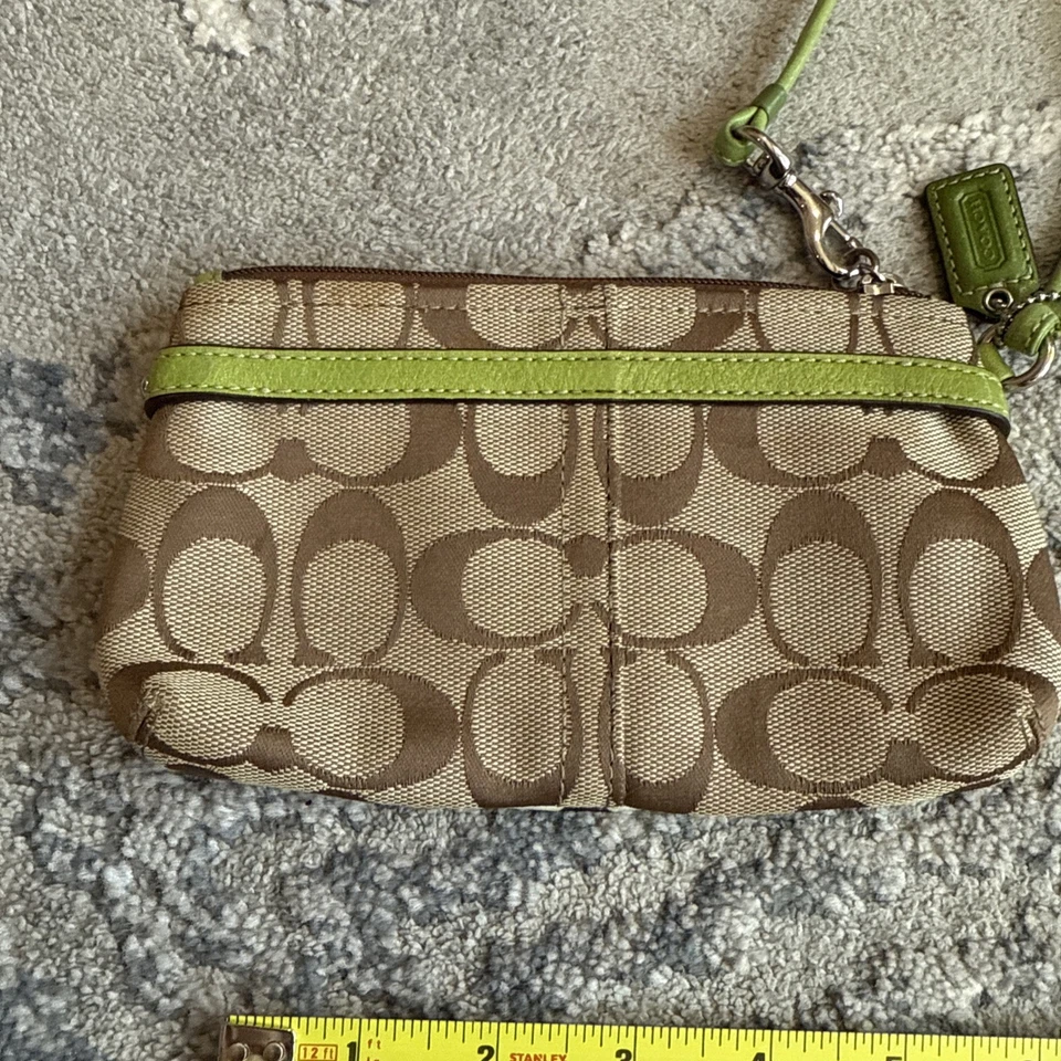 ТРЕНЕР зебра Нэнси полоски кошелек с ремешком 43052 ~ РЕДКАЯ - Изображение 4 из 4