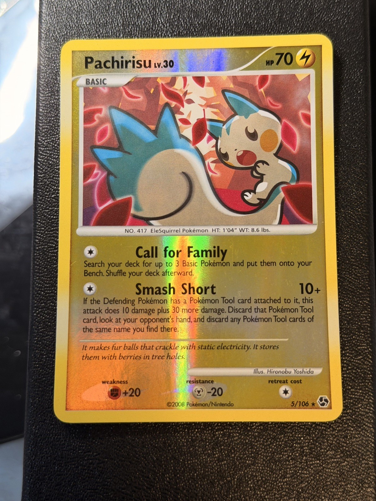Pachirisu 5/106 Great Encounters Reverse Holo NM