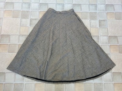 Vintage Mark Shal Wool Skirt With Pockets Size 8