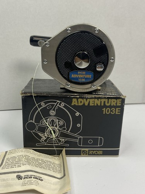 #ad #ad Vintage Ryobi Adventure 103E Game Reel – Excellent Condition – With Box amp; Paper $30.00
