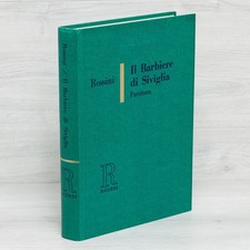 Rossini - Il Barbiere di Sevilla - komplette Partitur Full Score - Erinnerungen 1987