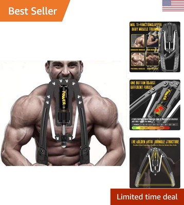 Adjustable Hydraulic Arm Exerciser 22-440lbs - Effective Home Chest Expander