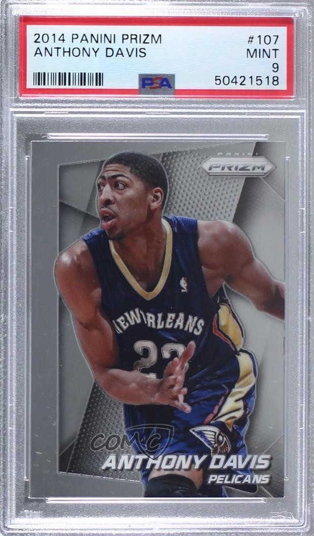 2014-15 Panini Prizm Anthony Davis #107 PSA 9 MINT 6o3