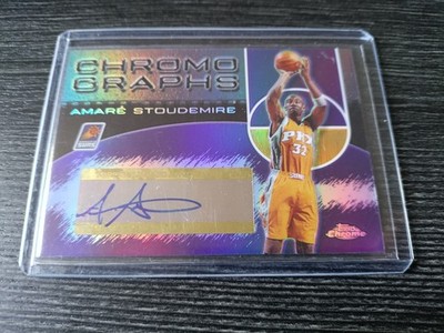 2004-05 Topps Chrome - Chromographs Amare Stoudemire #CH-AS (AU)