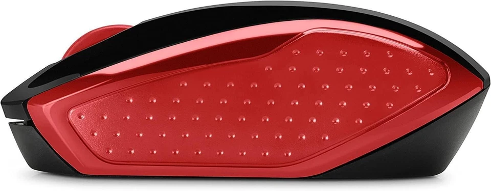 HP 200 Empress Red 2.4 GHz USB Wireless Mouse with Red LED 1000 DPI Optical Sens - Image 4 of 4