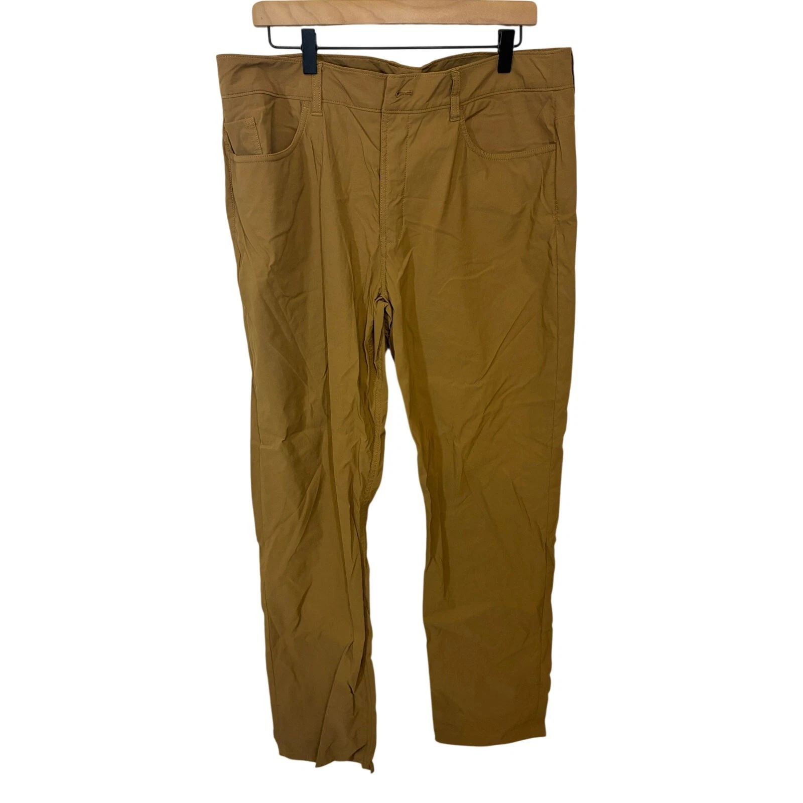 The North Face Men’s Brown Stretch Hiking Pants Nylon Outdoor Trail Travel 38W