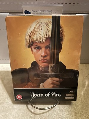 The Messenger Joan of Arc 4K SteelBook UHD Blu-ray (UK)[1999] No Dent - ShpNxtDy