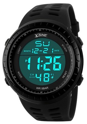Mens Digital Watch Sports Military Watches Waterproof Outdoor Chronograph Wri...