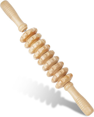 Manual Wooden Fascia Massage Roller Trigger Points for Release Cellulite Sore Mu