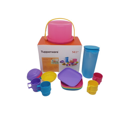 Tupperware 14pcs Miniature Cooking Set Kids Play Mini Toy Set Xmas Gift