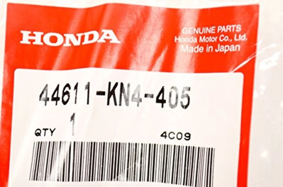 JUEGO RADIOS HONDA 44611-KN4-405 B CANTIDAD 1 Foto 2 de 4