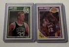 1989-90 Fleer Larry Bird & Magic Johnson