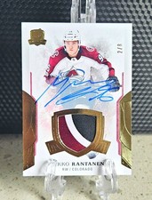 2017-18 THE CUP MIKKO RANTANEN 3 Color Patch Auto 2/8! Colorado/Dallas 