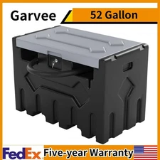 📶52 Gallon Portable Diesel Fuel Tank with 12V Electric Transfer Pump 13.1ft Hos