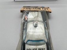 VTG Japan Tin Police Dept No. 12 Car Friction in Original Package