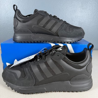 Adidas ZX 700 HD Mens Sneakers Triple Black G55780 Low Top Running Shoes Size 11